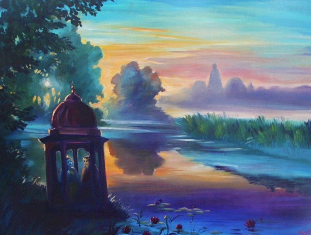 liquid embodiment of Radha’s love